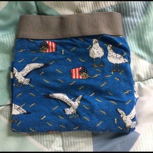 Old Navy Seagull Boxer Briefs American Flag Fries